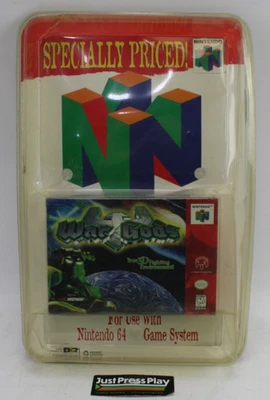 WarGods (Nintendo 64, 1997) Factory Sealed Rare Variant - Image 1 of 4