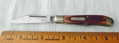 Temporizador antiguo Schrade hecho en EE. UU. 72 OT cacahuete Foto 1 de 4