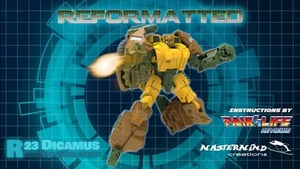 R-23 Dicamus | Mastermind Creations Reformatted 3rd Party Action Figures - Picture 1 of 8