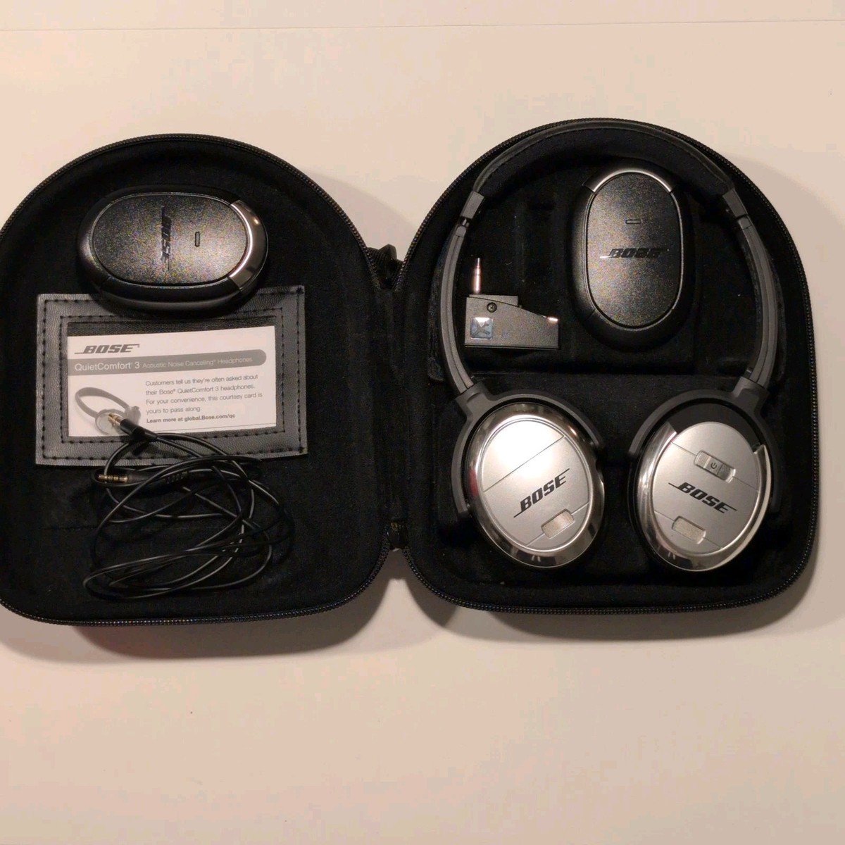 Bose ノイズキャンセリングBose QuietComfort 3 (激レア) Amazon.co.jp: Bose QuietComfort 3 Acoustic Noise Cancelling