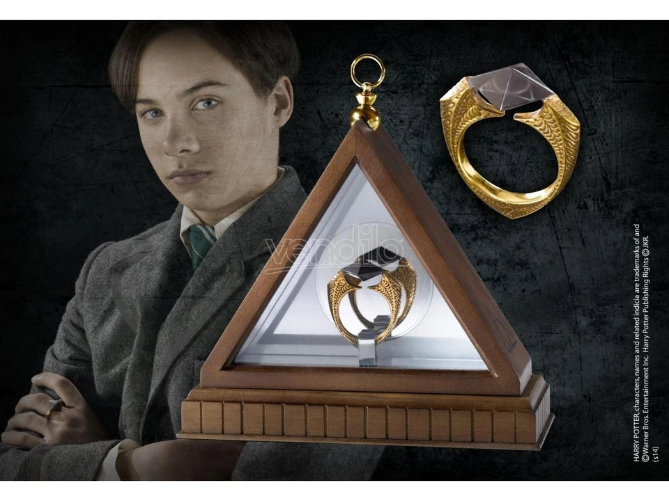 Harry Potter Replica 1:1 Anello Horcrux Orvoloson Gaunt Replica Noble Collection - Immagine 1 di 3