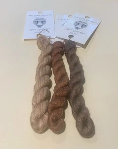 Tans/Browns Pure Palette 100% Soy Silk 1 skein; Various Colors YOU CHOOSE - Picture 1 of 1