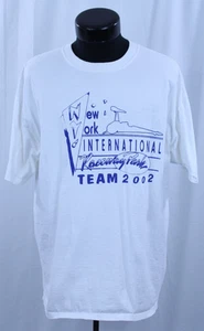 De colección NHRA Drag Racing League New York Int. Camiseta Raceway Park Team XL 2002 - Imagen 1 de 22