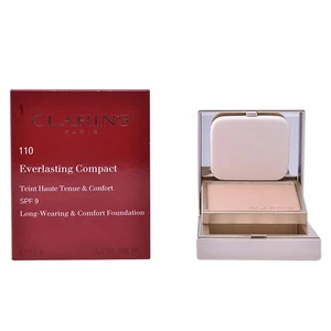 Base compacta Clarins-Everlasting 110-miel 0,3 oz nueva - Imagen 1 de 1
