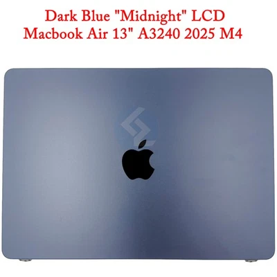 Genuino NUEVO Conjunto de Pantalla LCD Azul Oscuro Macbook Air 13" A3240 M4 2025 Foto 1 de 4