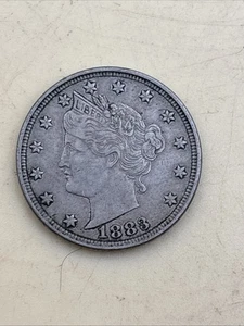 1883 Liberty Head Nickel V - Bild 1 von 2