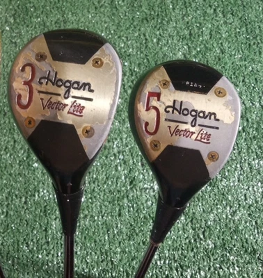 Juego de madera Ben Hogan Golf Vector Lite 3+5 para diestros varilla de acero Foto 1 de 4