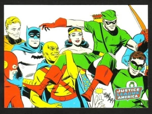 JUSTICE LEAGUE OF AMERICA ARCHIVES 2009 BASE CARD 07 - Bild 1 von 2