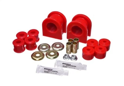 Energy Suspension 89-11 Ford F53 Motorhome Red 36mm Rear Sway Bar Bushing Set - Image 1 of 3