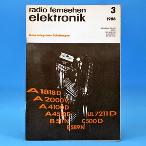 DDR radio fernsehen elektronik 3 1986 Netzwerkanalyse mit Basic 3 - Bild 1 von 1