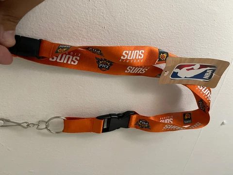 Phoenix Suns Lanyard NBA W/Detach Keystrap Function Cover