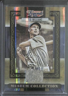 2008 Donruss Americana Museum Collection Sports Legends Relic MC-11 Ted Williams - Image 1 of 2