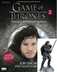 Game of Thrones Got Official Collectors Models #2 Jon Snow (Nights Watch) New - Picture 1 of 1