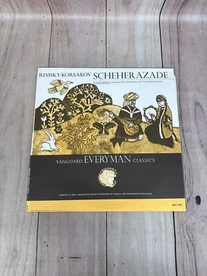 Rimsky-Korsakov Scheherazade LP Mario Rossi 1965 Vanguard SRV-163SD Classics - Image 1 of 4