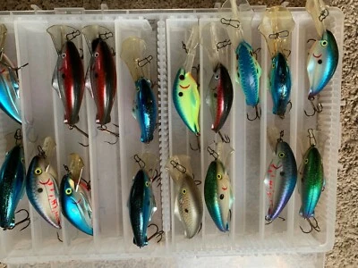 Señuelos de pesca vintage Luhr Jensen (lote #19091) Foto 1 de 4