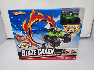 Juego de acción Hot Wheels Blaze Crash 2008 H9241 Foto 1 de 4