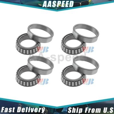 Front Inner Outer Wheel Bearing and Race Set For Mercury Tracer 1989 1988 1987 - Image 1 of 4