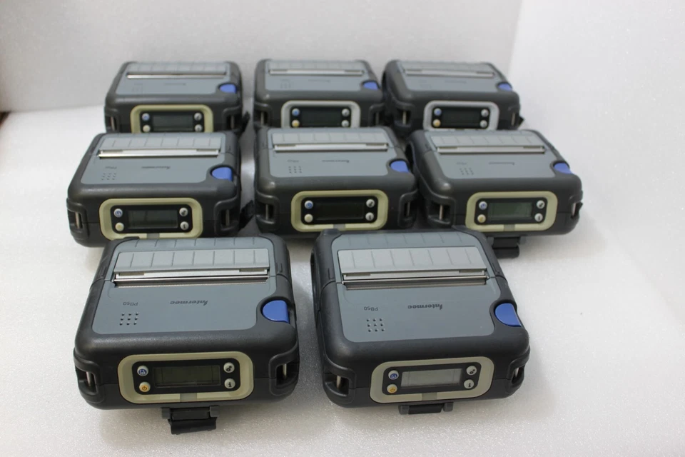 Lot of 8 Intermec PB50 Mobile Thermal Barcode Printer - Please Read - Image 1 of 4