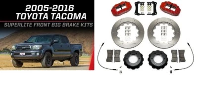 Kit de freno delantero grande Wilwood para Toyota Tacoma 2005-2016, rotores de 6 pistones/14" Foto 1 de 4