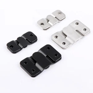 Flush Bracket Wall Hanging Mount Canvas Frame Plate Slide Small Fixing Stainless - Picture 1 of 9