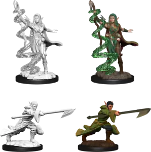 Miniaturas sin pintar de Magic the Gathering: Joraga Warcaller y altavoz de árboles Joraga - Imagen 1 de 1