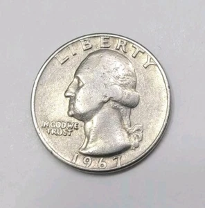 1967 Ddo Washington Quarter Double Die Obverse - Picture 1 of 23