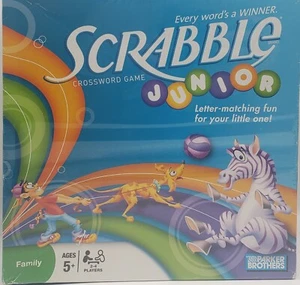 Scrabble Junior Every word's a Winner Crossword Game - Picture 1 of 3