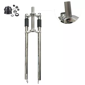 DONSP1986 26" *3.5" Fat Tire Bicycle Fork & Headset, 1-1/8" Threadless Fork - Picture 1 of 7