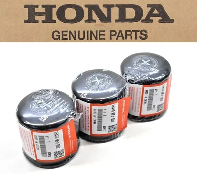 New Genuine Honda MFJ Quality Oil Filter & Seal Cartridge 3 Multi Qty Pack #R13 - Image 1 of 4