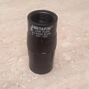 low flow pressure regulator 1.4 bar 20 psi 3/4 x 3/4 - Picture 1 of 2