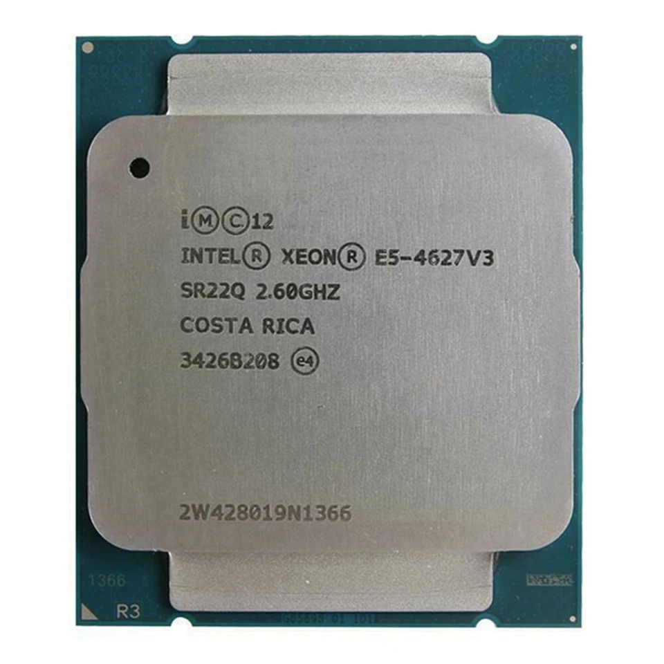 Intel Xeon E5-4627 V3 2.6GHz 10-Core 25MB 135W LGA2011-3 SR22Q CPU Processor - Image 1 of 1