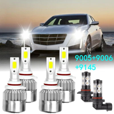 Combo faros antiniebla LED 6*bombillas para Cadillac CTS 2003 2004 2005 2006 2007 Foto 1 de 4