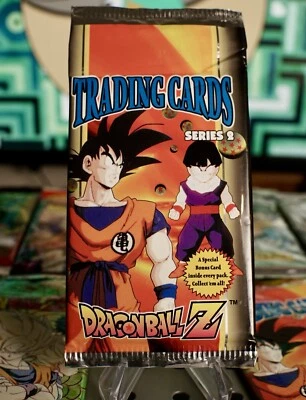 Tarjetas coleccionables Dragon Ball Z 1999 serie 2 selladas de fábrica TCG de colección Foto 1 de 4