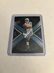 Upper Deck StarQuest Rainbow Blue 2008 #SQ25 Peyton Manning - Imagen 1 de 1