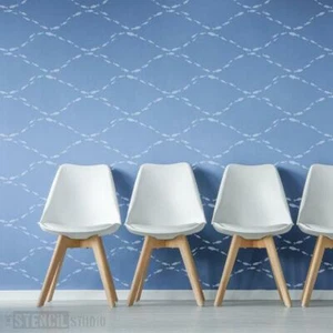 Stencil Ripeti Pesci - Stencil Mylar Riutilizzabile Modello Ripetizione - Modello - Fai da Te - Foto 1 di 3