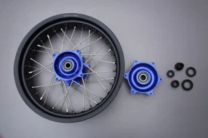 Wheel Rim Spokes Rear Supermoto Blue SUZUKI DR 650 SE DR650 1996-2010 4.25"x17" - Picture 1 of 6