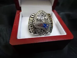 2004 New England Patriots Super Bowl Ring with WOOD box Tom Brady - Picture 1 of 7