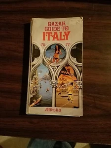 BAZAK GUIDE TO ITALY 1976, 1977 - Bild 1 von 3