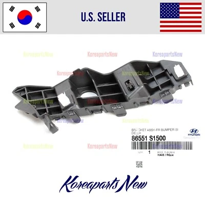 Soporte de parachoques delantero retenedor izquierdo conductor 86551s2500 Hyundai Santa Fe 2021-2023 Foto 1 de 2