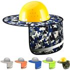 Outdoor Safety Hat Neck Shield Helmet Sun Shade High Visibility Head Protection