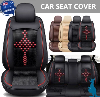 2025 PU Leather Car Seat Covers For MG ZS Full Set/Front Cushion Anti-slip Decor - image 1 of 4