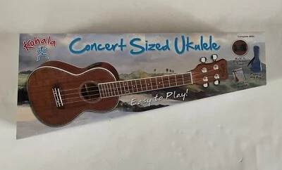 Kohala Koa / Rosewood Concert Ukulele - Built in Tuner - New - Image 1 of 4