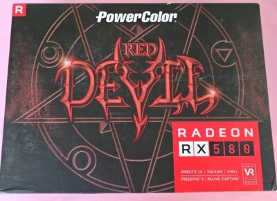 PowerColor Red Devil Radeon RX 580 8gb GDDR5 *BOX ONLY* - Image 1 of 3