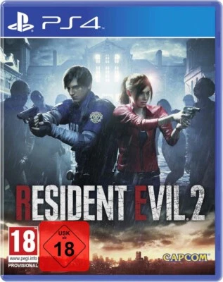 Resident Evil 2 (PS4 + PS5 Upgrade) (NEU & OVP) (UNCUT) (Blitzversand) - Bild 1 von 4