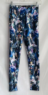 Leggings Negros Leche Disney Villanos Mujeres Niñas Talla Pequeña Tela de Calidad Foto 1 de 4