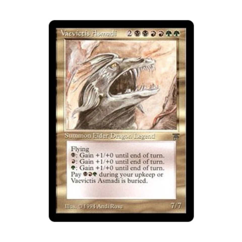 WOTC MtG Legends Vaevictis Asmadi (R) VG - Image 1 of 1