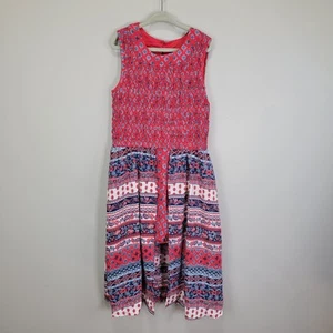 Speechless Kids Smocked Top Sleeveless Patriotic Romper Dress Size 7 - Picture 1 of 8