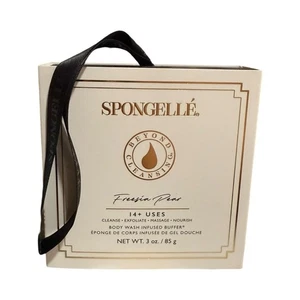 Spongellé Freesia Pear Body Wash Infused Buffer – 3 oz New - Picture 1 of 4