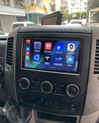 For 2007-2018 Freightliner Sprinter 7" Apple Carplay Stereo Radio Android 15 GPS Foto 1 de 4