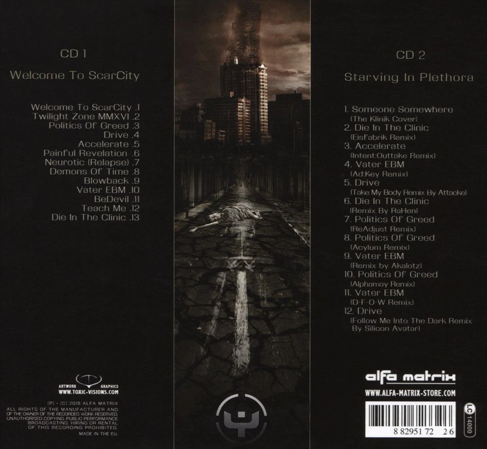 THE PSYCHIC FORCE WELCOME TO SCARCITY NEW CD Foto 1 de 1